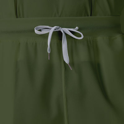 JelriSoFit Classic Uniformes Médicos - Hombre Verde Musgo, Resistente a las manchas