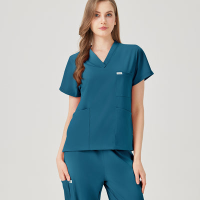 Jelrisofit Uniforme Quirurgico Azure Blue con Tela de Secado Rápido