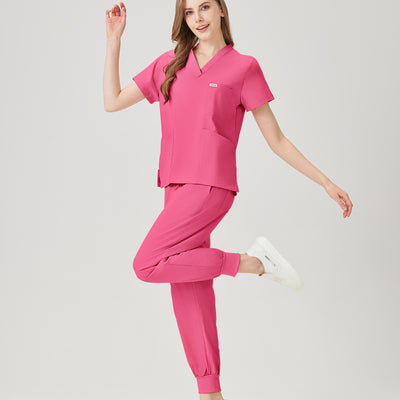 Jelrisofit Uniforme Médico con Cintura Ajustable para Mujer