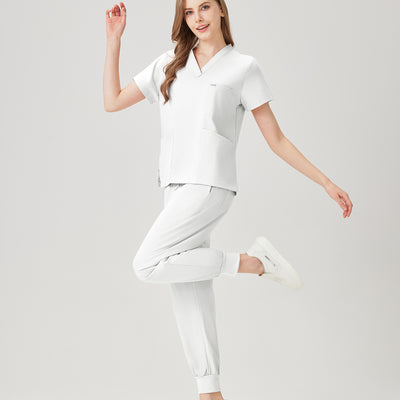 Jelrisofit Pijama Quirurgica con Tejido Flexíble para Mujer