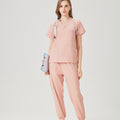 Jelrisofit Scrubs Medicos con V-Neck y Estilo Casual para Mujeres
