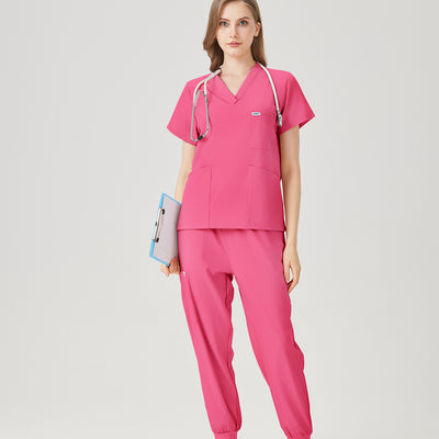 Jelrisofit Uniforme Médico con Cintura Ajustable