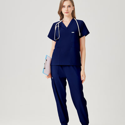 Jelrisofit Uniforme Quirurgico V-Neck Elegante para Mujer
