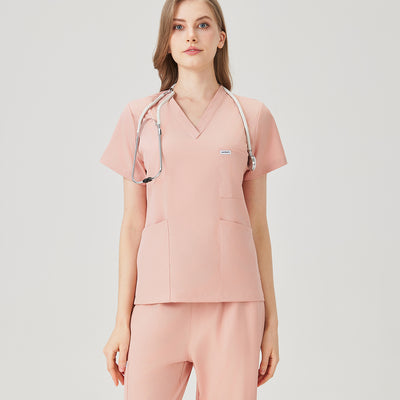 Jelrisofit Scrubs Medicos con V-Neck y Estilo Casual