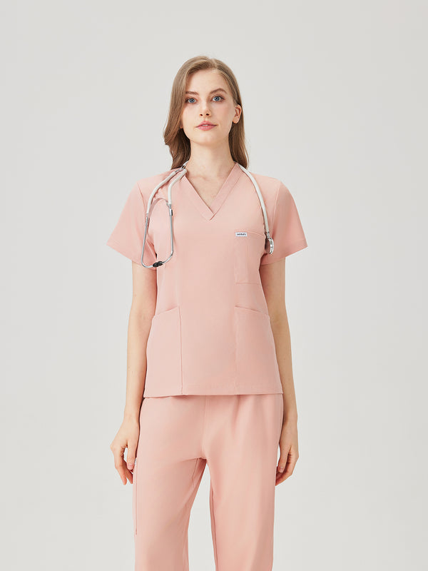 Jelrisofit Scrubs Medicos con V-Neck y Estilo Casual