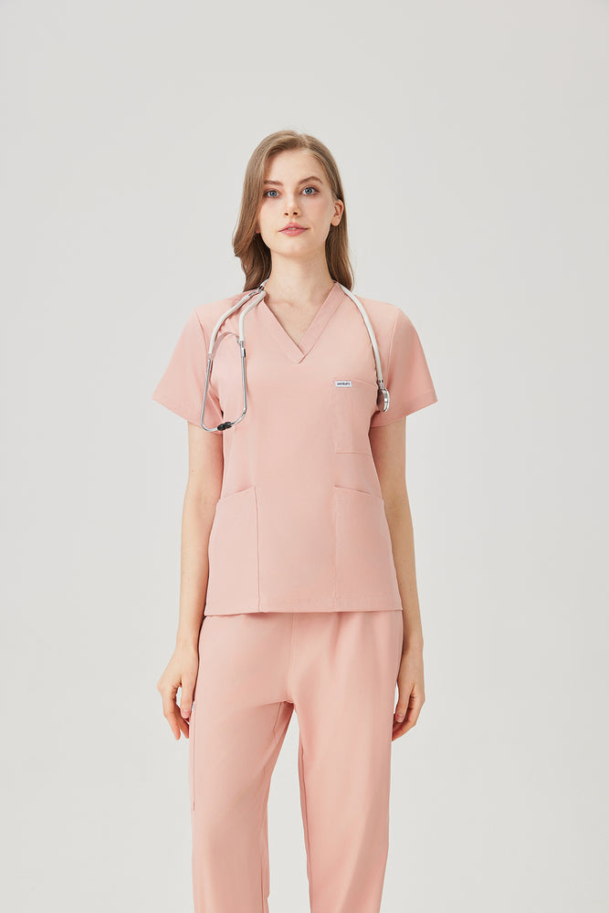JelriSoFit® Prime Medical Uniforms for Women – Pink, Wash & Wear Resistant