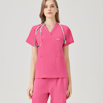 Jelrisofit Uniforme Médico con Cintura Ajustable para Mujer