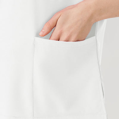 Jelrisofit Classic Pijama Quirurgica - Mujer Blanco, De secado rápido y ligero.