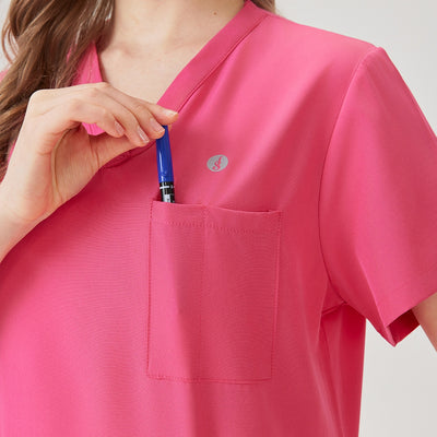 Jelrisofit Pijama Quirurgica con Detalles en Encaje para Mujer