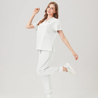 Jelrisofit Pijama Quirurgica V-Neck con Ajuste Casual
