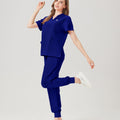 Jelrisofit Conjunto Uniforme Azul Rey con Estilo Versátil