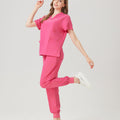 Jelrisofit Pijama Quirurgica Fucsia Diseño con Estilo
