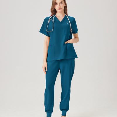 Jelrisofit Scrubs Medicos Ajuste Cómodo