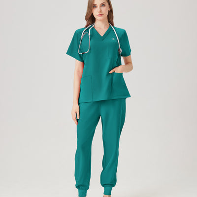 Jelrisofit Jogger Uniforme con Cintura Ajustable