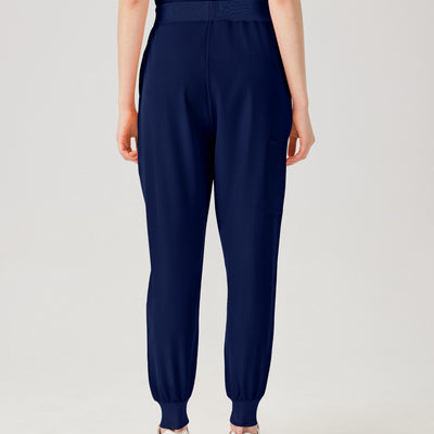 Jelrisofit conjunto uniforme azul marino ideal uso diario