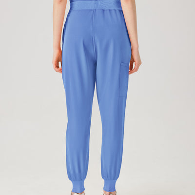 Jelrisofit Uniforme Médico con Puños Ajustados y Diseño Moderno