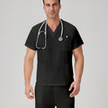 Jelrisofit Pijama Quirurgica Negro con Ajuste Masculino Moderno
