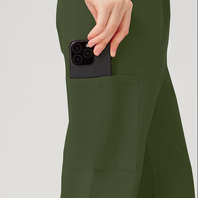 JelriSoFit Classic Uniformes de Trabajo - Mujer Verde Musgo, Fácil de limpiar