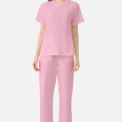 Bata quirúrgica rosa de mujer, exhibición de atuendos