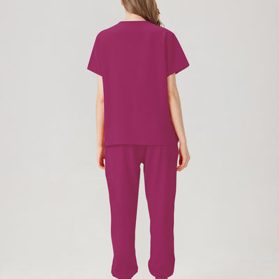 JelriSoFit Classic Uniformes Médicos - Mujer Bugambilia, Suave y elástico