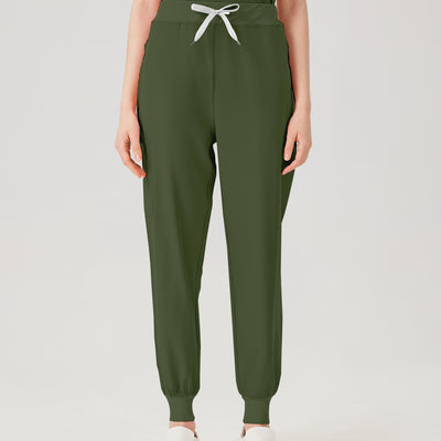 JelriSoFit Classic Uniformes de Trabajo - Mujer Verde Musgo, Fácil de limpiar