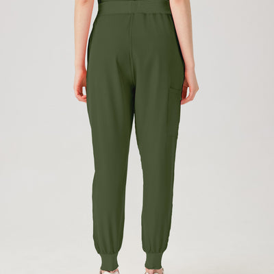 JelriSoFit Classic Uniformes de Trabajo - Mujer Verde Musgo, Fácil de limpiar