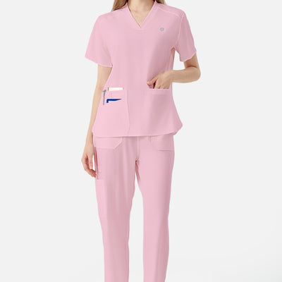 Jelrisofit Stylish Pink Surgical Suit for Women