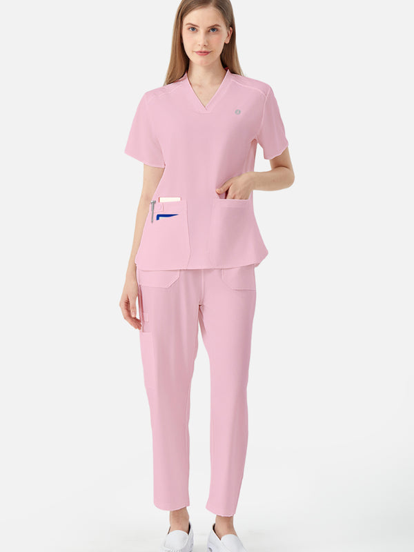 Jelrisofit Stylish Pink Surgical Suit for Women