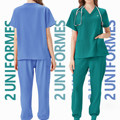 Dúo ágil: Azul Claro y Verde Jade