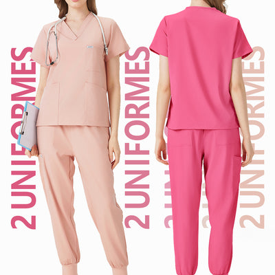 Dúo Amistoso: Rosa y Fucsia