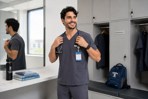 Qué uniforme conviene a un estudiante de medicina en su primera rotación clínica