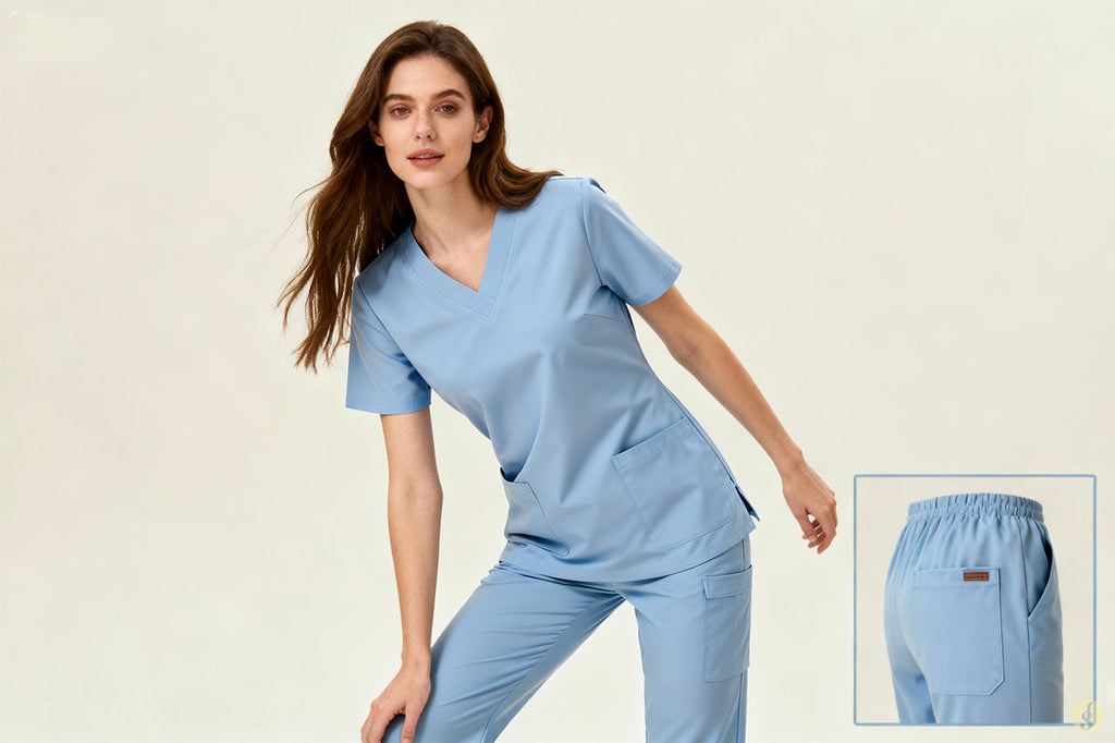 ¿Cómo optimizan el trabajo los scrubs con bolsillos cargo?