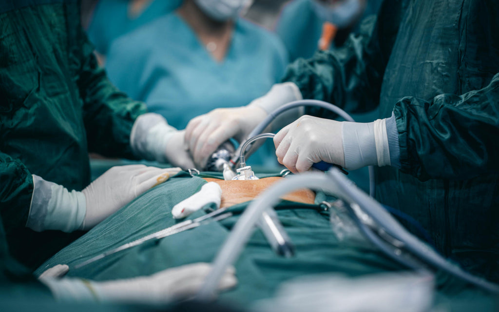 What is the purpose of surgical scrubs?