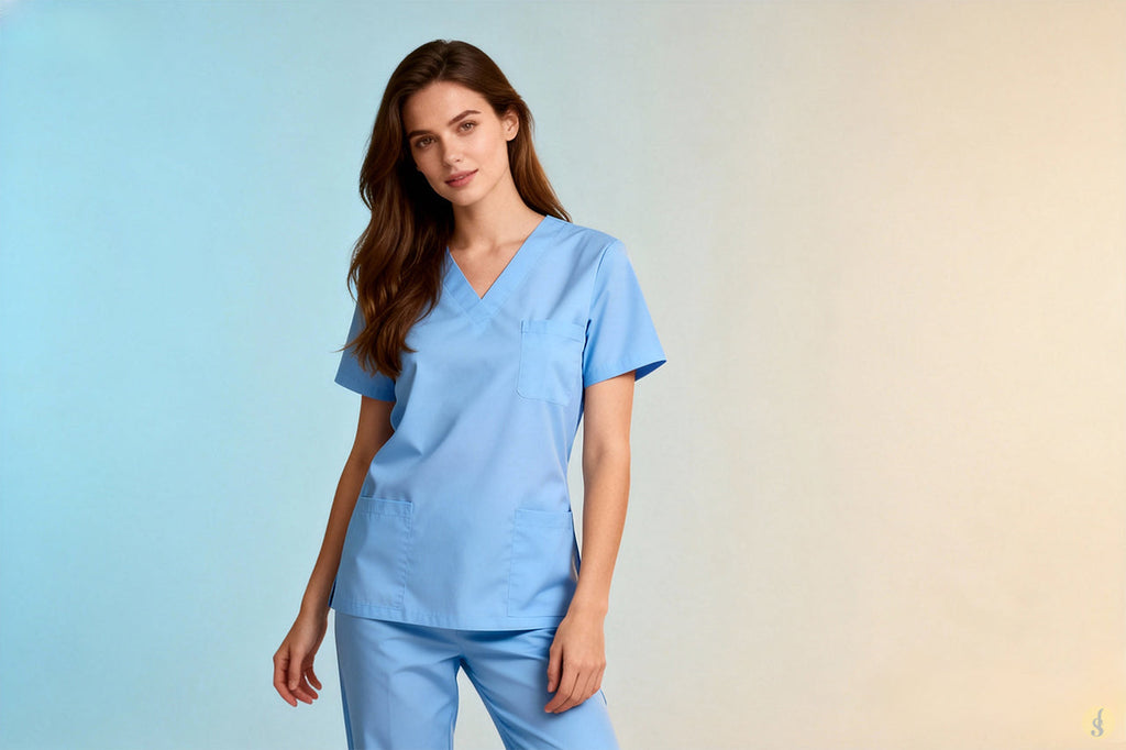 ¿Cuál es la diferencia entre el fit regular y el slim en scrubs?