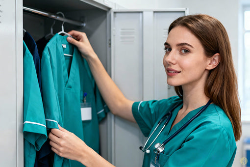 ¿Cómo quitar manchas de alcohol en gel de los uniformes médicos?