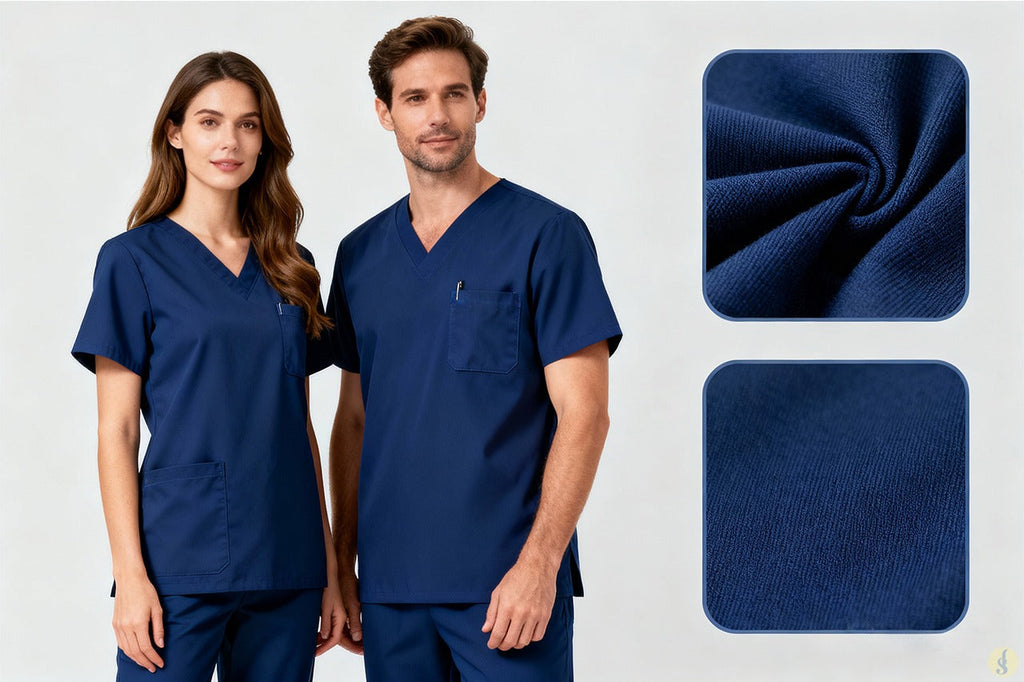 ¿Cuál es el mejor tipo de uniforme médico antiolores?