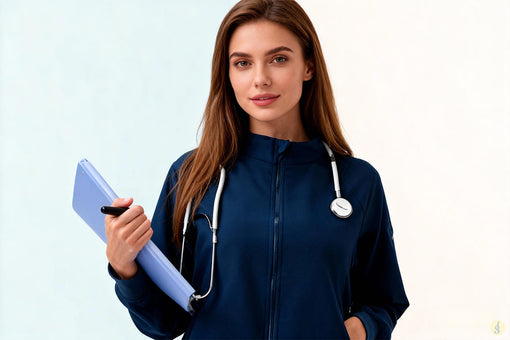 ¿Los uniformes con cierre de cremallera son seguros para los profesionales de la salud?