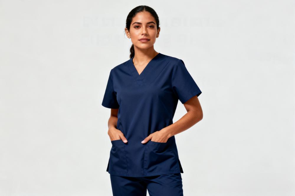 Azul grafito: redefiniendo los uniformes del personal médico