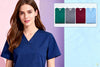 ¿Los scrubs de colores oscuros son menos profesionales?
