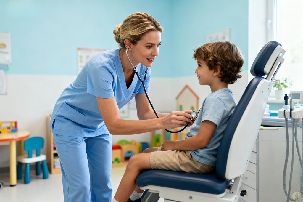 ¿Cómo elegir el uniforme ideal para pediatra?