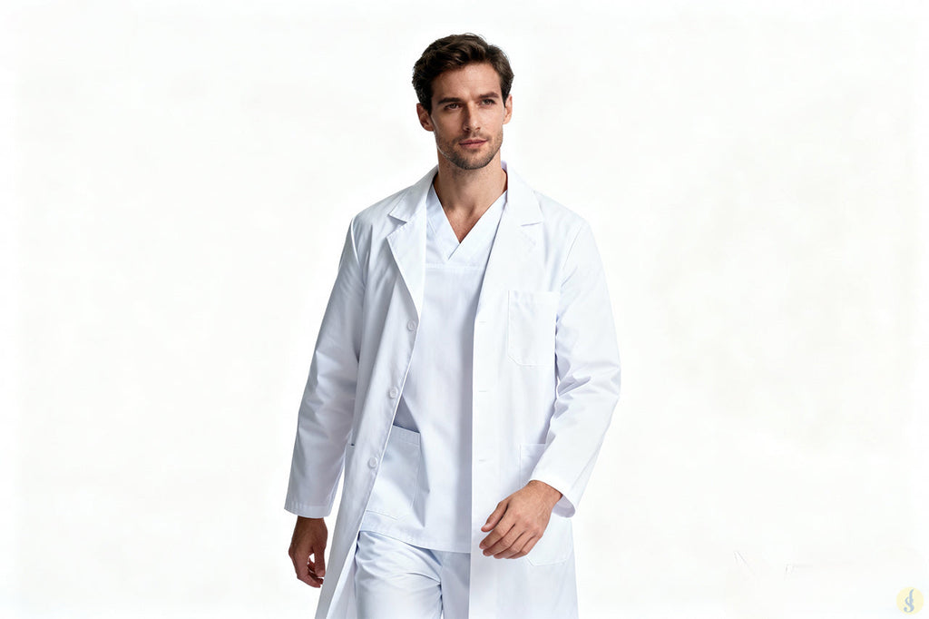 Bata médica para hombre: cómo elegir la ideal para tu profesión