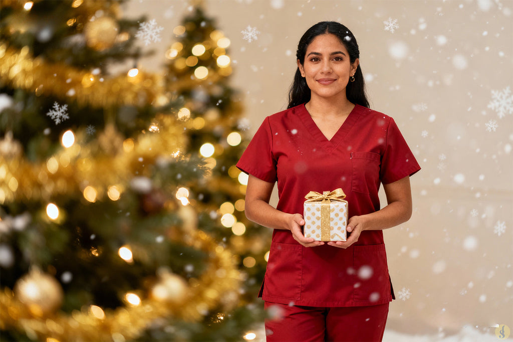 Uniformes médicos de Navidad: mantener la profesionalidad en temporada festiva