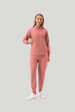 JelriSoFit Set quirúrgico 3 piezas – Mujer Capri Rosa, Cómodo para moverse