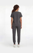 JelriSoFit Free Uniformes de Trabajo – Mujer Gris Carbon, Tejido mejorado