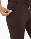 JelriSoFit FlowForm Uniformes de Trabajo 2 Piezas – Mujer Espresso, comodidad tipo activewear y ajuste estructurado