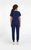 JelriSoFit Free Pijama Quirúrgica – Mujer Azul Marino, Secado rápido y fresco