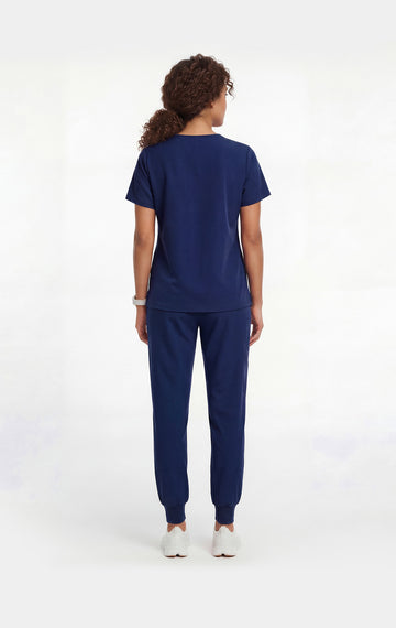 JelriSoFit Free Pijama Quirúrgica – Mujer Azul Marino, Secado rápido y fresco