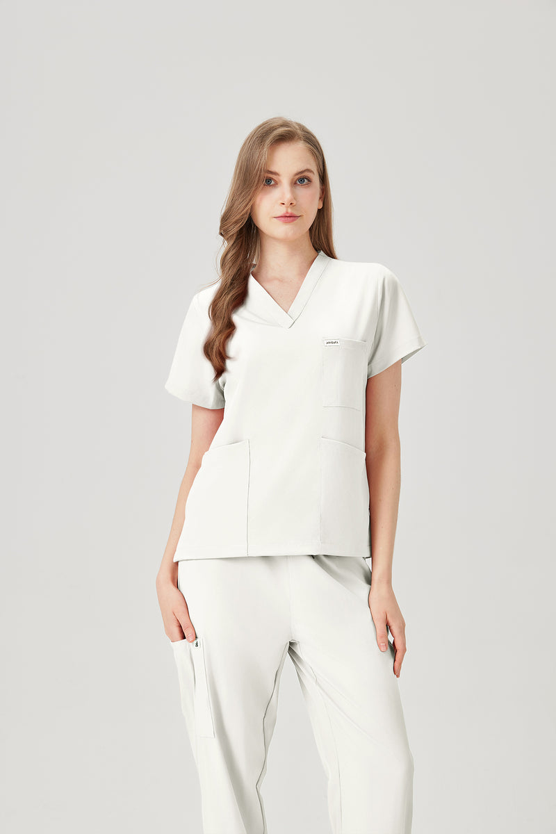 JelriSoFit® Prime Uniformes de Trabajo Mujer Blanco crema