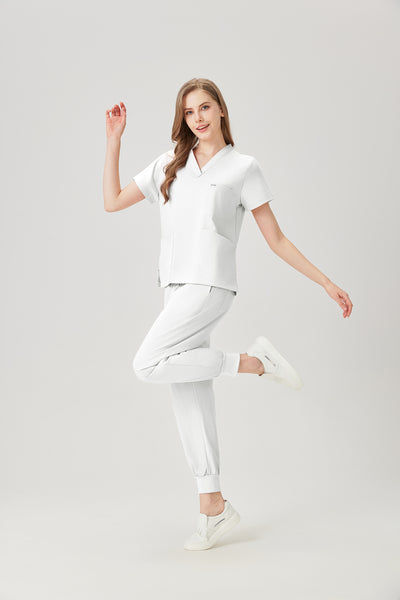 Jelrisofit Pijama Quirurgica con Tejido Flexíble para Mujer