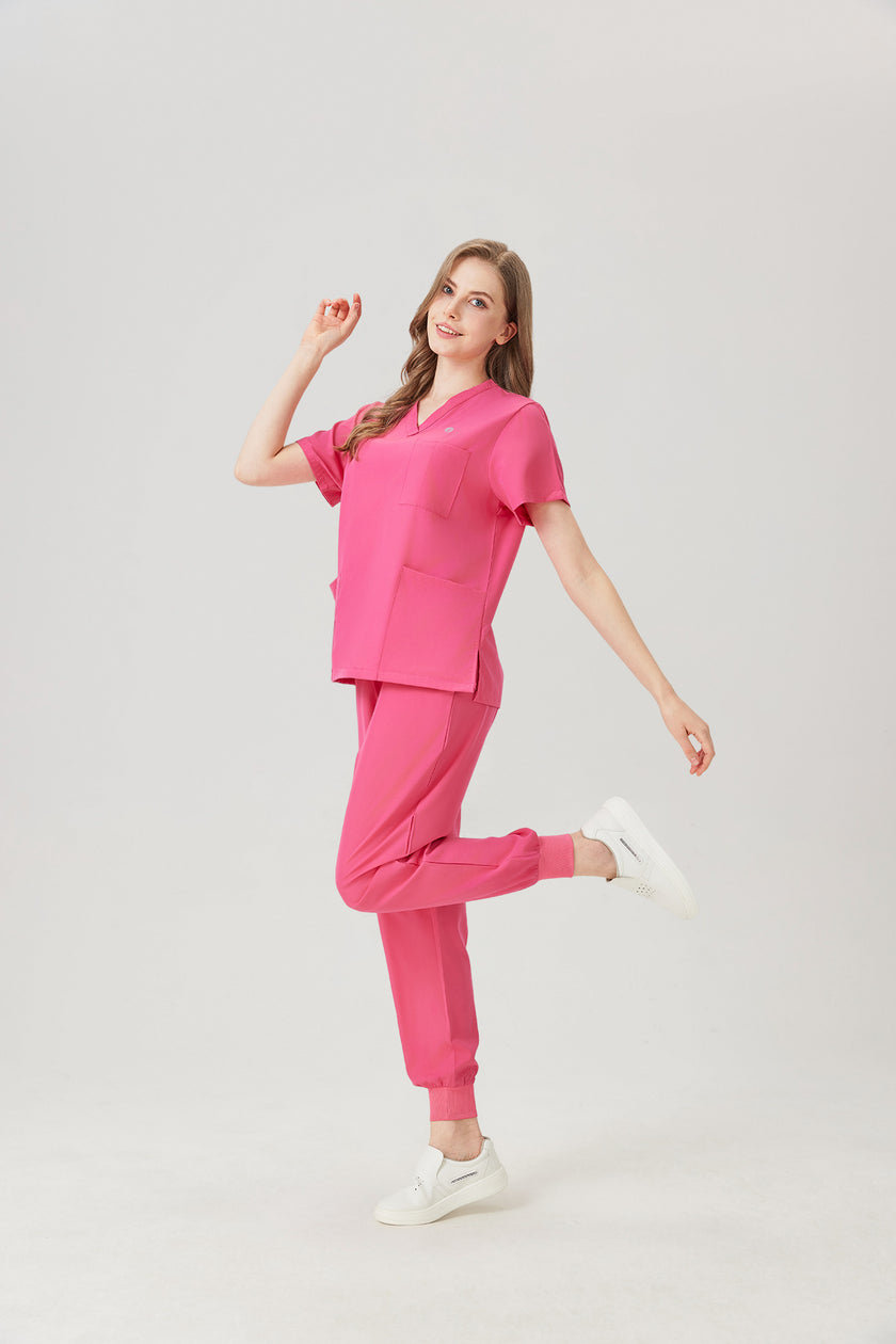 Jelrisofit Pijama Quirurgica Fucsia Diseño con Estilo